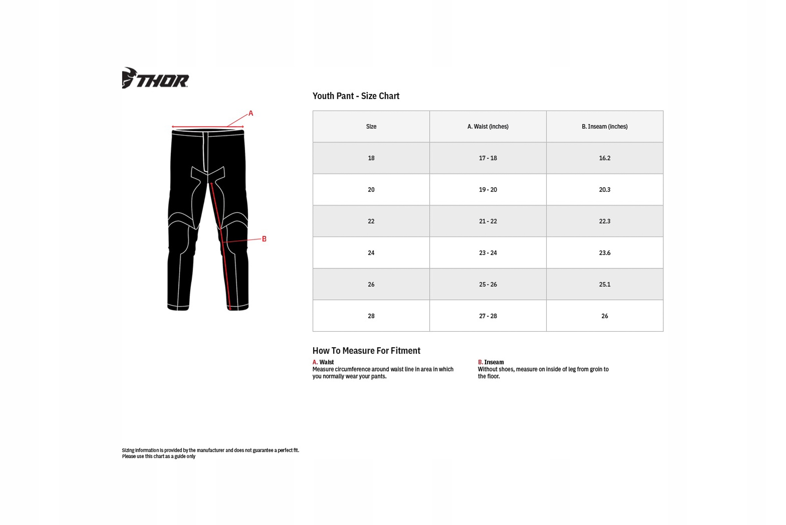 Thor Junior Pulse Combat spodnie cross enduro 20 Producent Thor