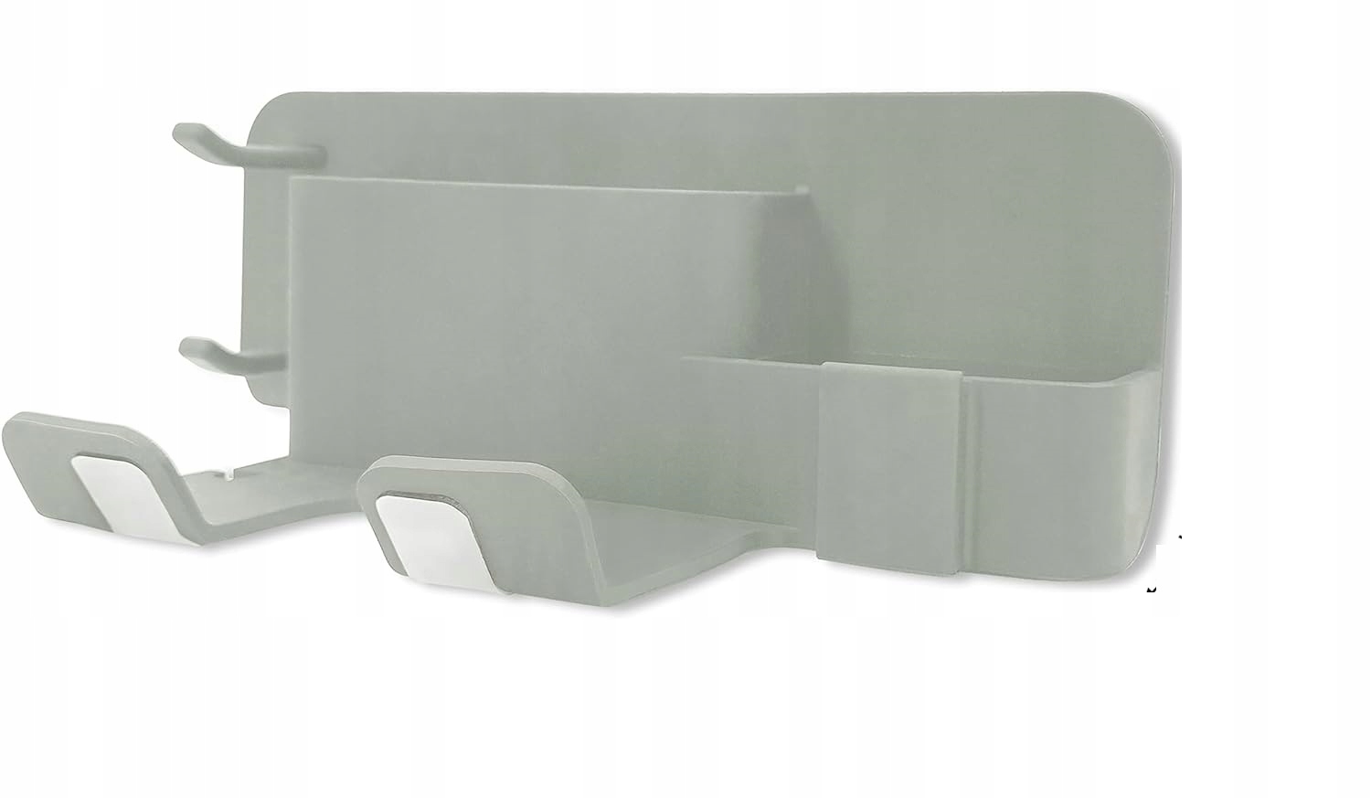 SAMOPRZYLEPNA PÓŁKA ŁAZIENKOWA UCHWYT NA SUSZARKĘ SZCZOTKĘ DO WŁOSÓW