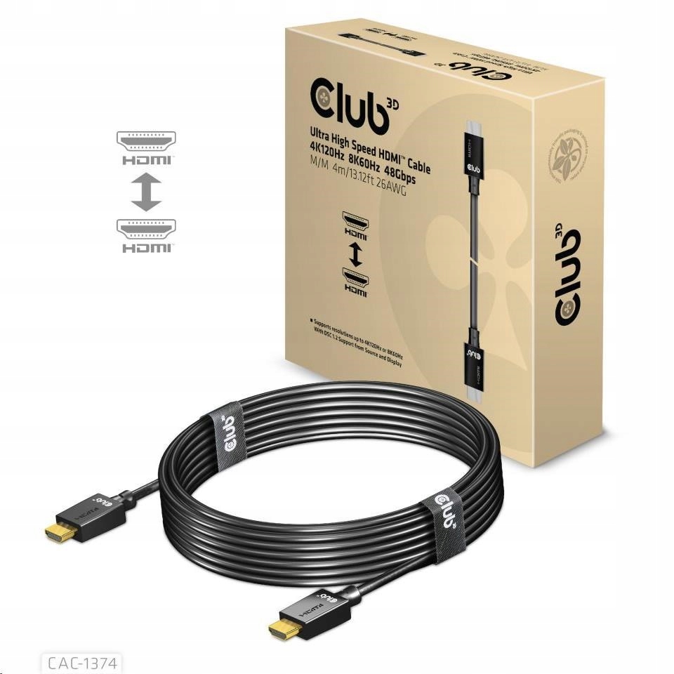 Kábel Club 3D CAC-1374 Hdmi Hdmi 4 m