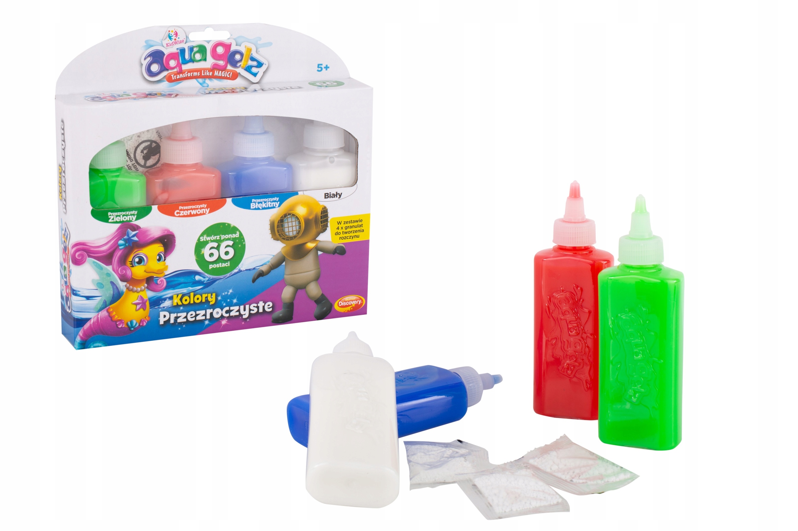 

Aqua Gelz Kolory Przezroczyste kreatywne DD48912
