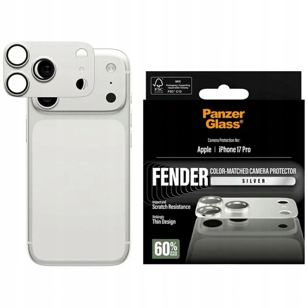 Tvrzené sklo na objektiv PanzerGlass Fender Camera Protector pro Apple iP