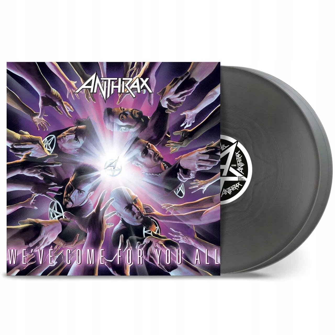 Anthrax: We've Come For You all (Coloured Silver Vinyl) 2Vinyl (lp)