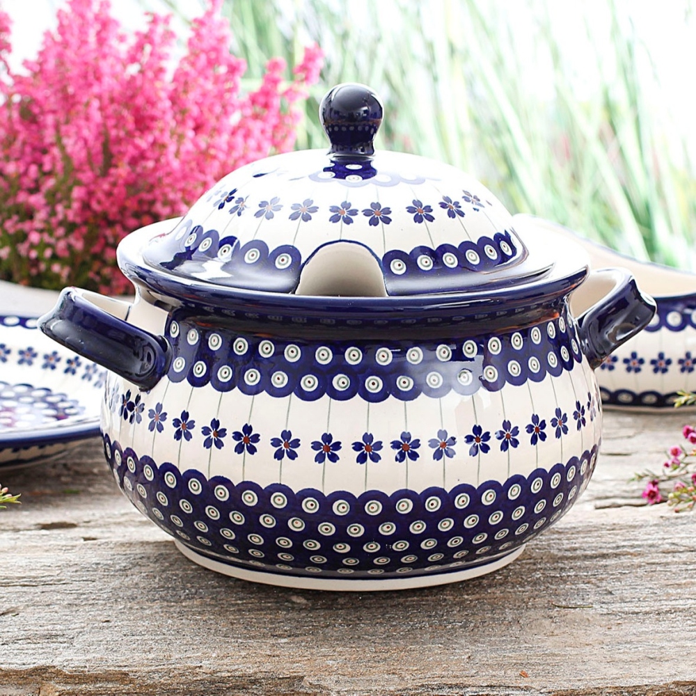 

Waza do zupy Ceramika Bolesławiec 3 l dek. 166A