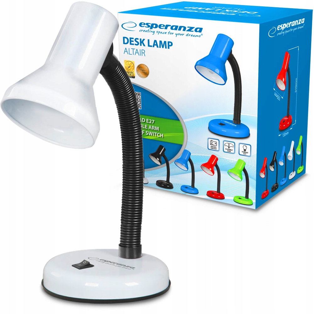 

Szkolna Lampka Biurkowa Nocna Stabilna Elastyczna