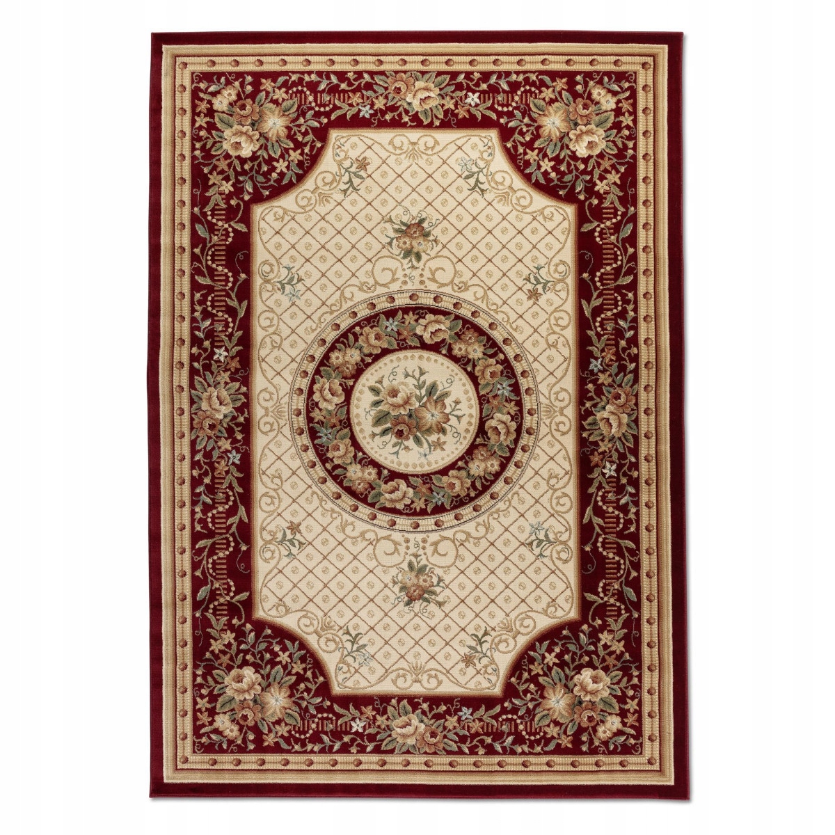 120x170 Kusový koberec Herat 105994 Red Cream