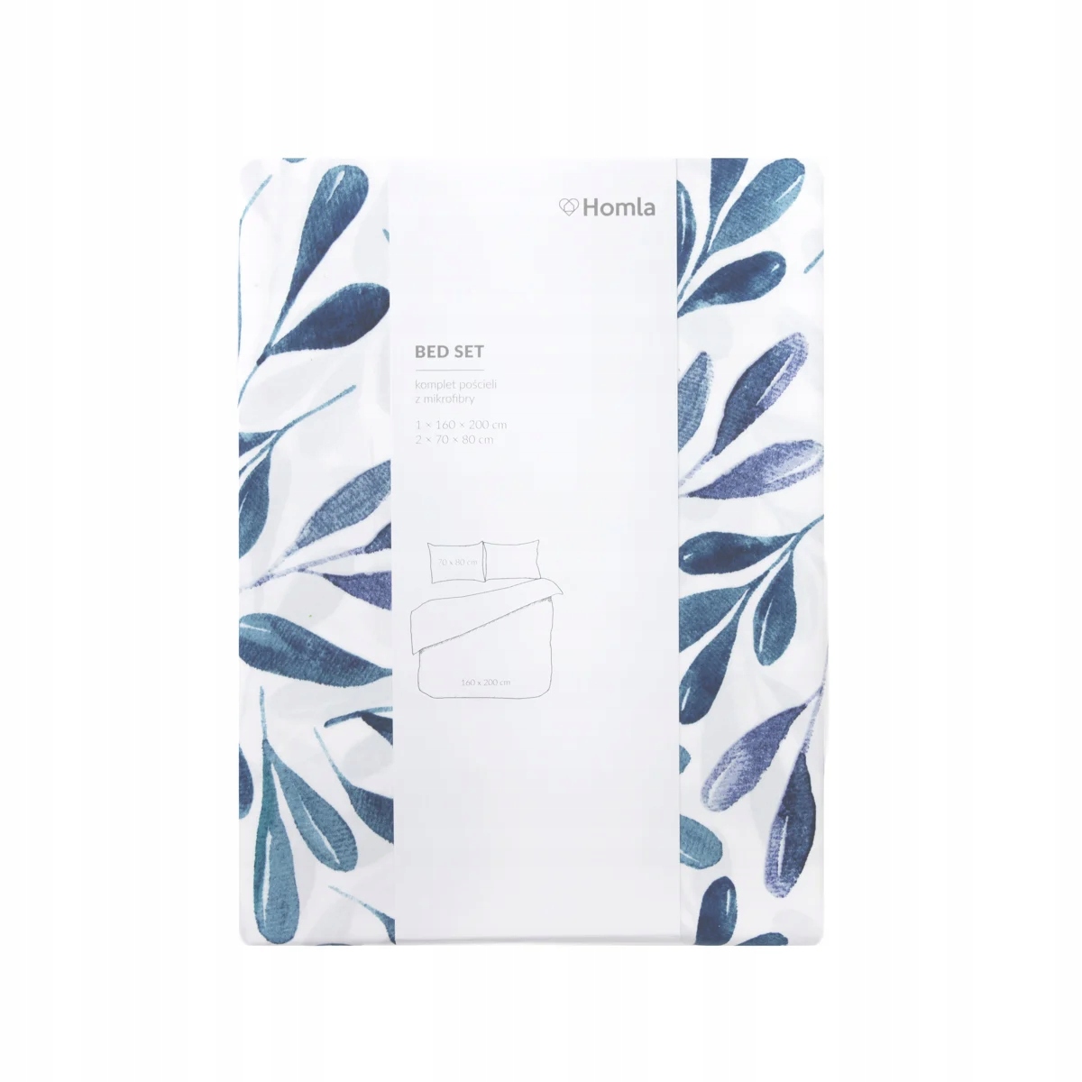 

Pościel Komplet Pościeli Mikrofibra 160x200 Homla