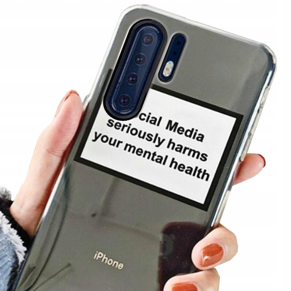 

Etui do Huawei P30 Pro case modne Social