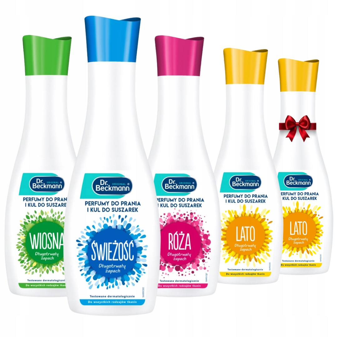 Levně Dr. Beckmann parfém do prádla a kuličky do sušiček Mix 4x250 ml 250 ml Bonus