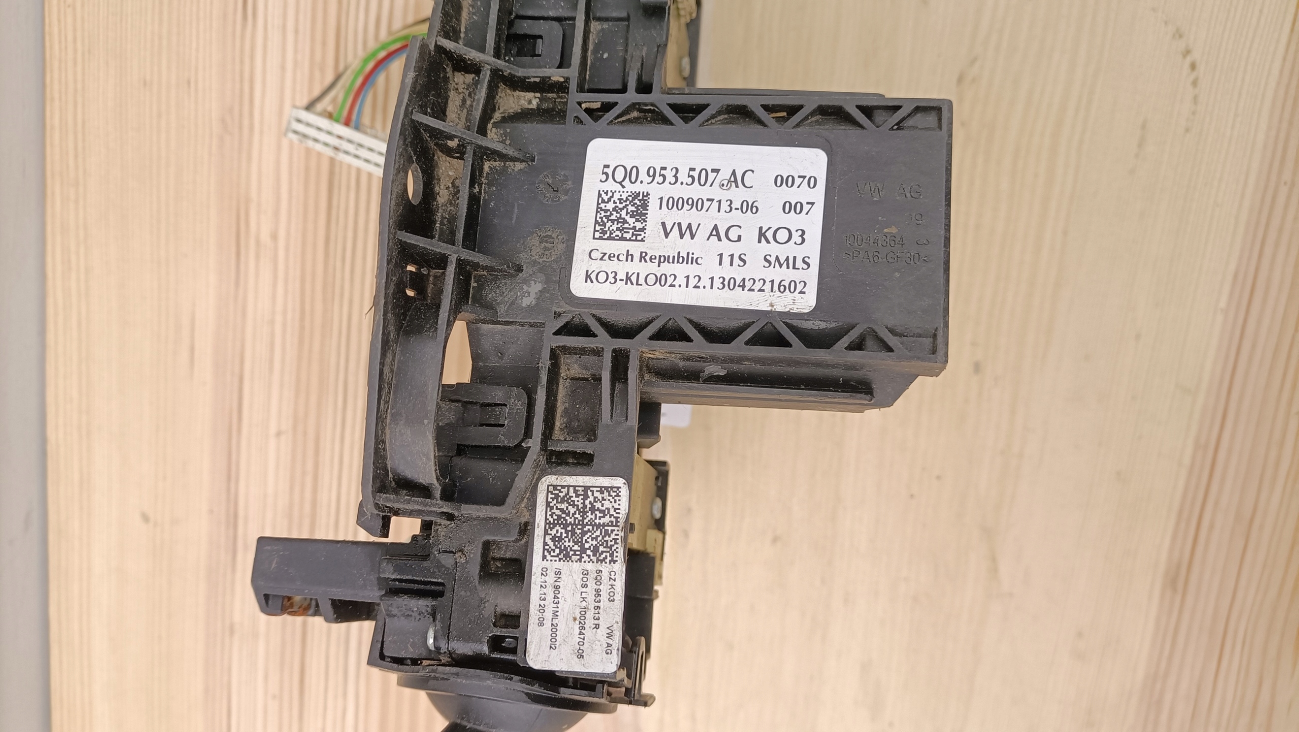 commodo commandes VW GOLF 7 VII SEAT SKODA AUDI A3 5Q0953507AC PAK20/014