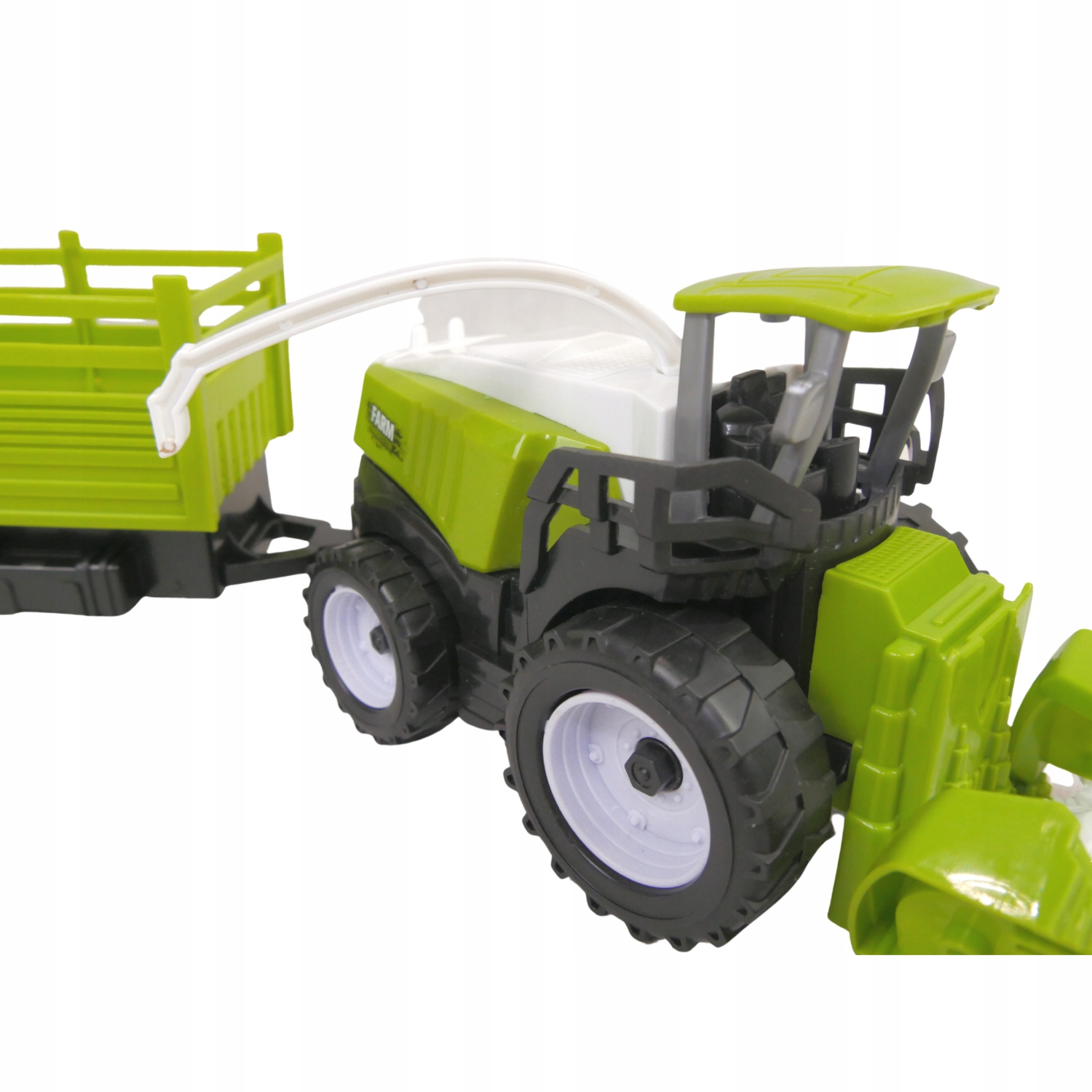 POJAZD ROLNICZY Z PRZYCZEPĄ ZABAWKA DLA DZIECI Marka inna