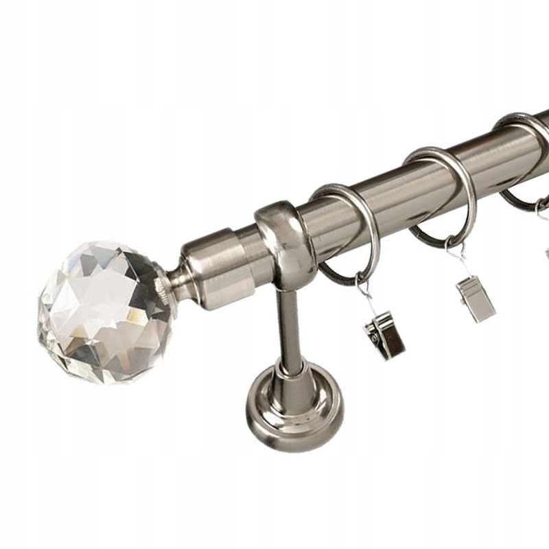 

kryształowy Karnisz kompletny 270 cm