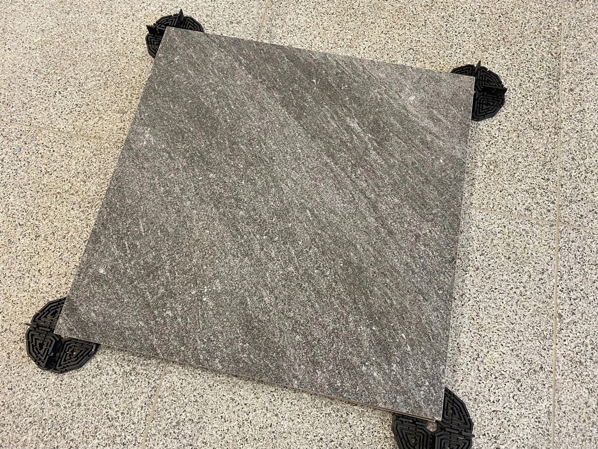 Gres balkon taras graphite 60x60 stone grafit Zastosowanie na zewnątrz wewnątrz