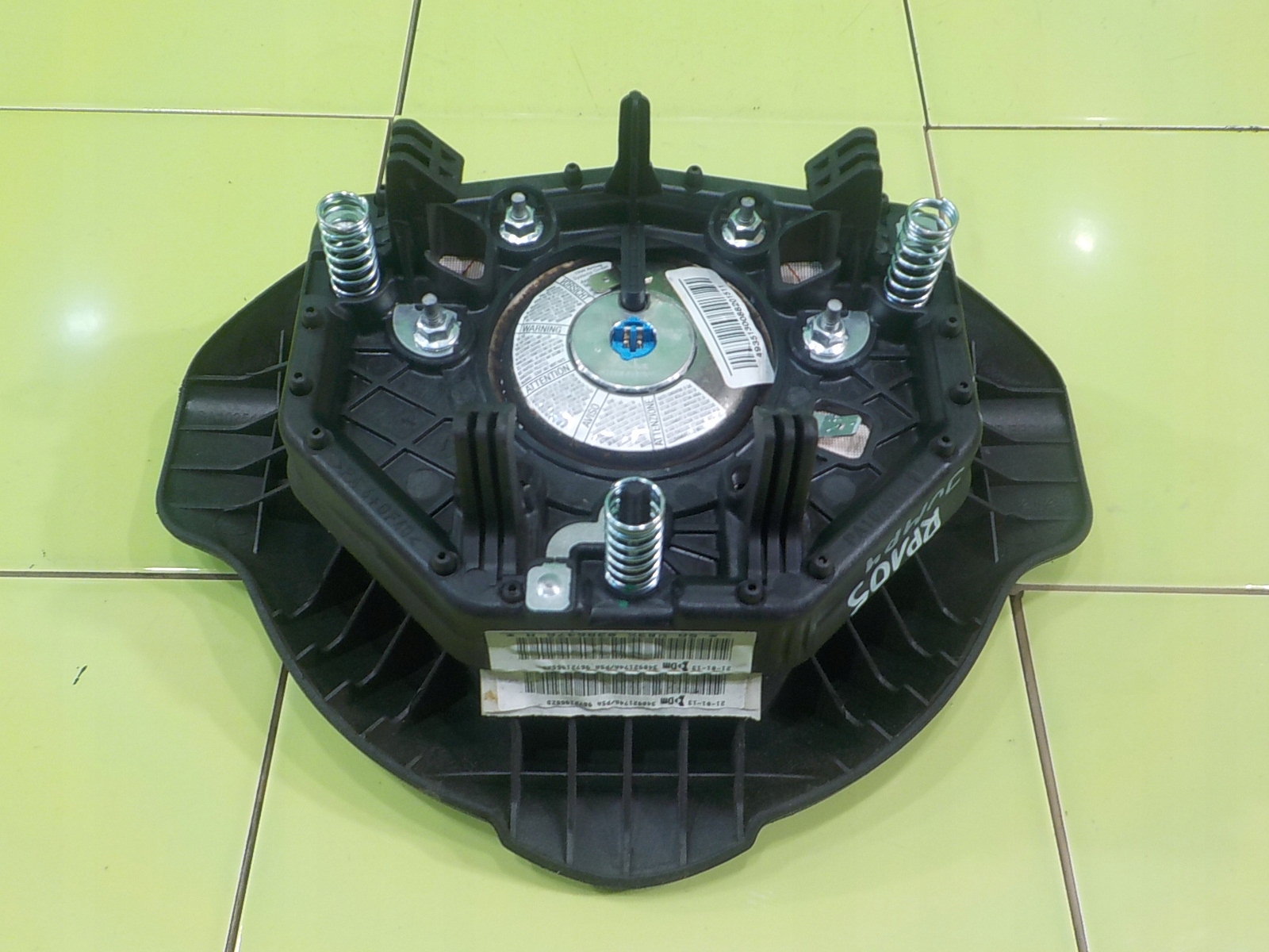 JUMPY II РЕСТАЙЛИНГ 1.6 12r подушки безопасности подушка водители 96721955ZD 34092174A