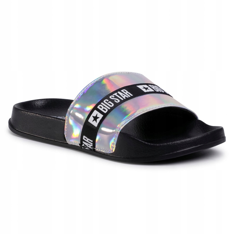 

Klapki Srebrne Holo Big Star GG274A005 R.39Ł