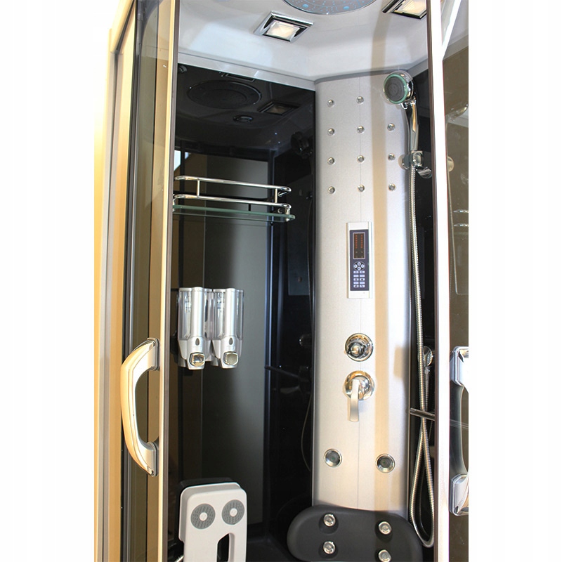 KABINA PRYSZNICOWA Z HYDROMASAŻEM WSH7118 100x100 CM Typ drzwi podwójne rozsuwane