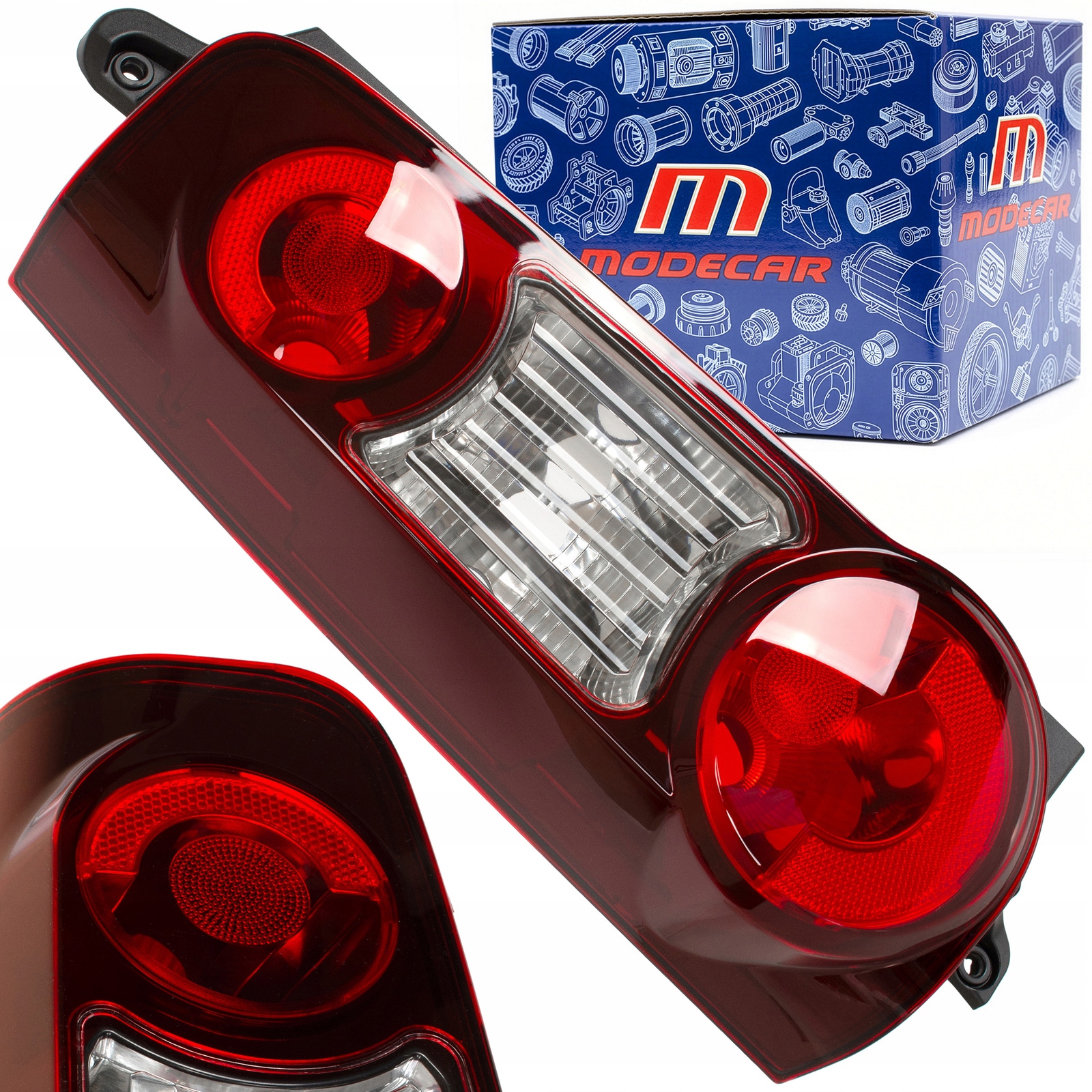 Zadní Levá Lampa Citroen Berlingo 3 III Lift 2012-2019 se 2 Dveřmi