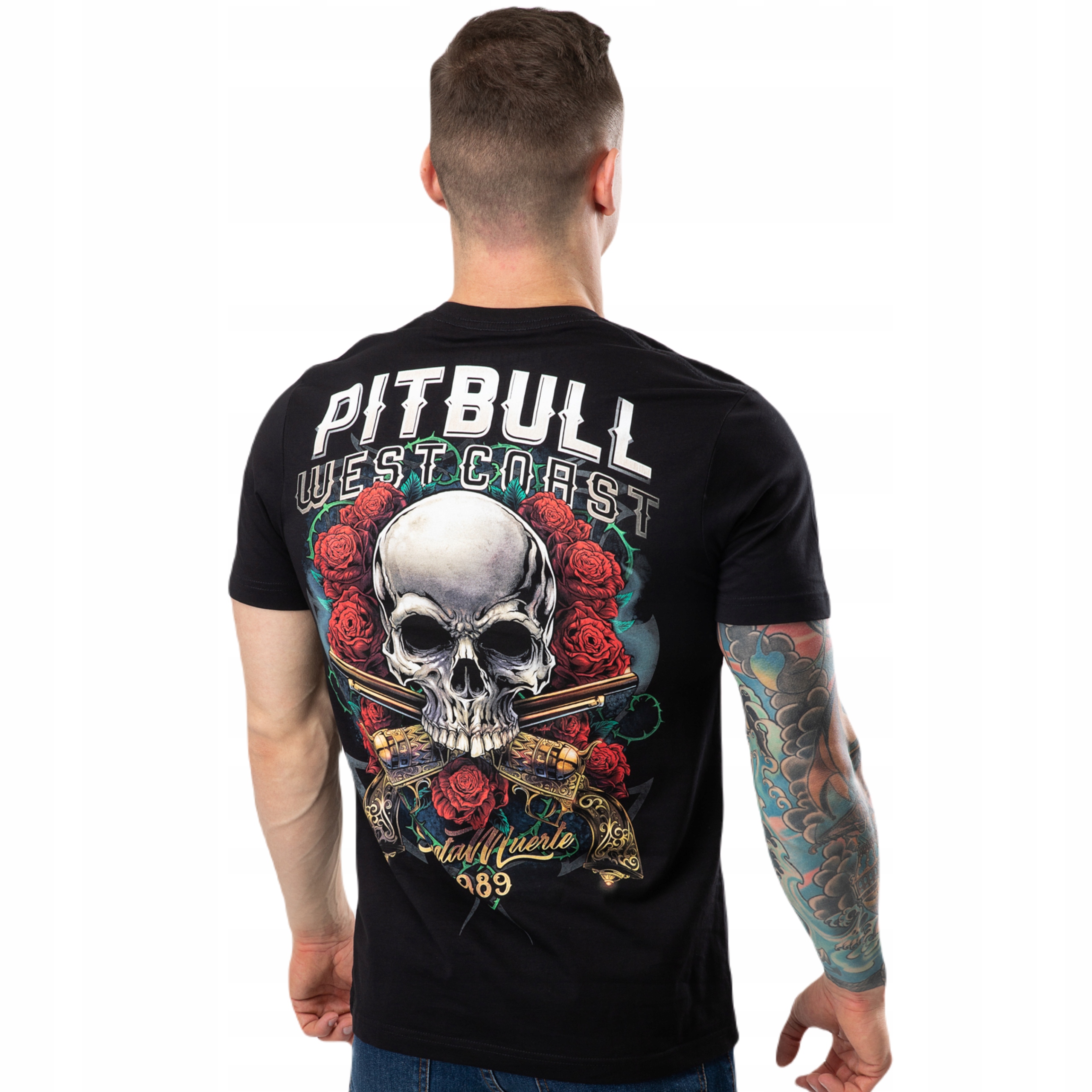 

Koszulka Pitbull Santa Muerte Męska Bawełniana 3XL