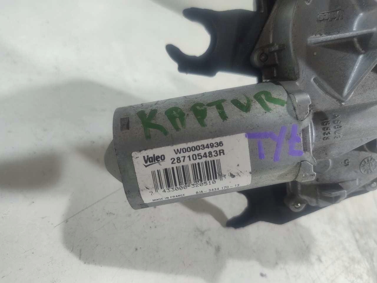 SILNICZEK WYCIERACZKI KLAPY RENAULT CAPTUR I 287105483R Typ samochodu Samochody osobowe