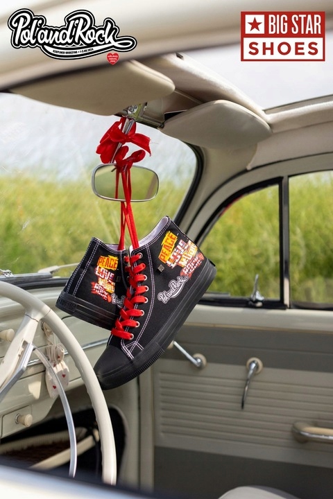 BUTY MĘSKIE TRAMPKI LIMITOWANA KOLEKCJA Big Star x Pol’and’Rock Festival Marka Big Star