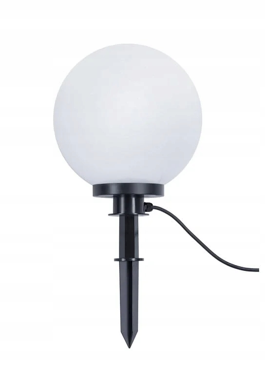 Záhradná lampa s stĺpikom Rl Bolo čierna IP44 E27 max 23W 60,3 cm