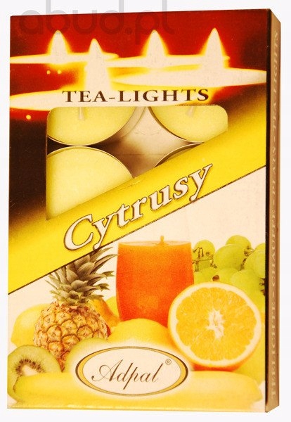 tea light zapachowy 6szt na komary CITRONELLA — 3