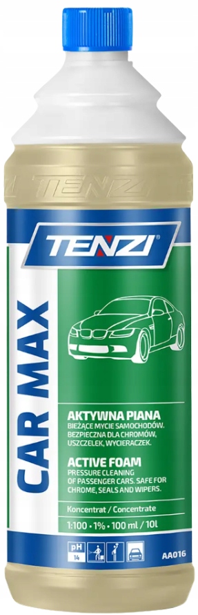 Tenzi Car Max Aktywna piana do mycia aut samochodów 1000 ml