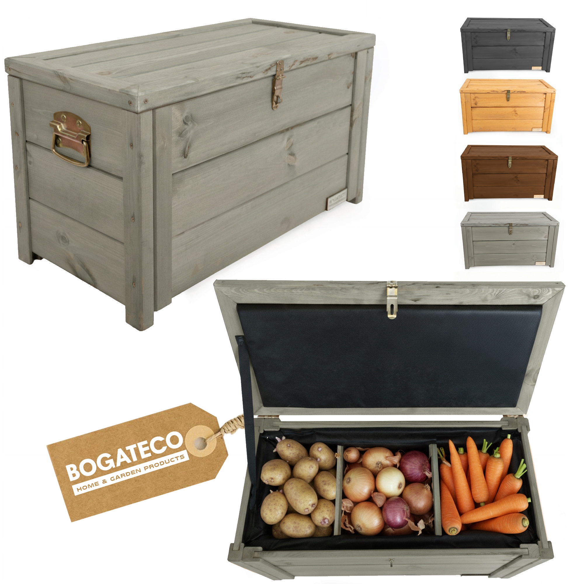 Skrzynka Do Przechowywania Warzyw Owoców Izolowana Regulowane Przegrody