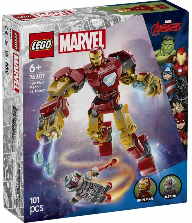 76307 Lego Heroes Iron Manův mech versus Ultron