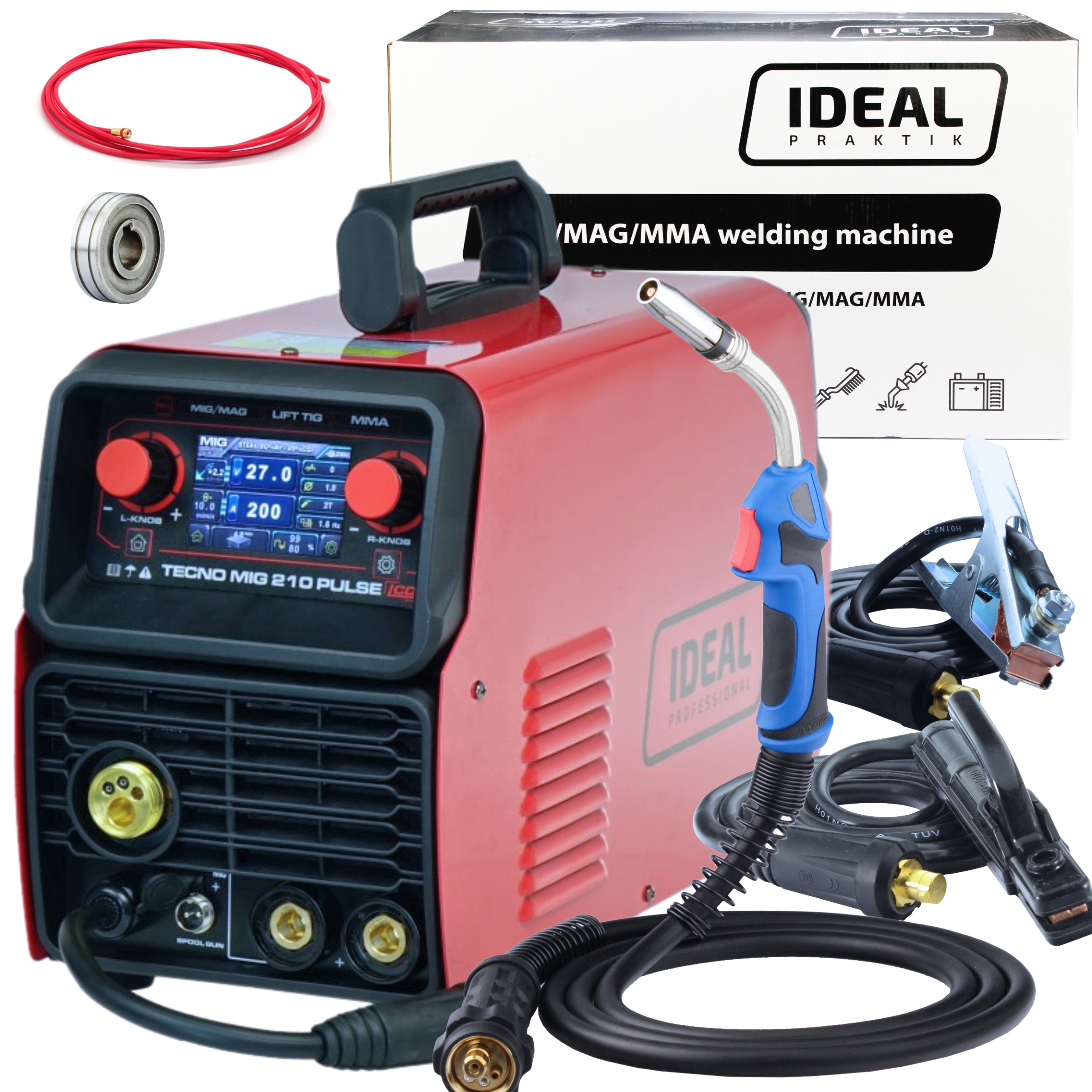 Spawarka migomat Tecno Mig 210 Pulse Ideal