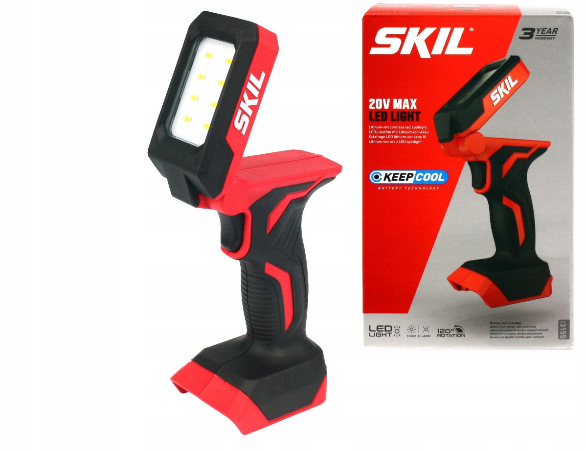 

Lampa Akumulatorowa Led 20V Skil
