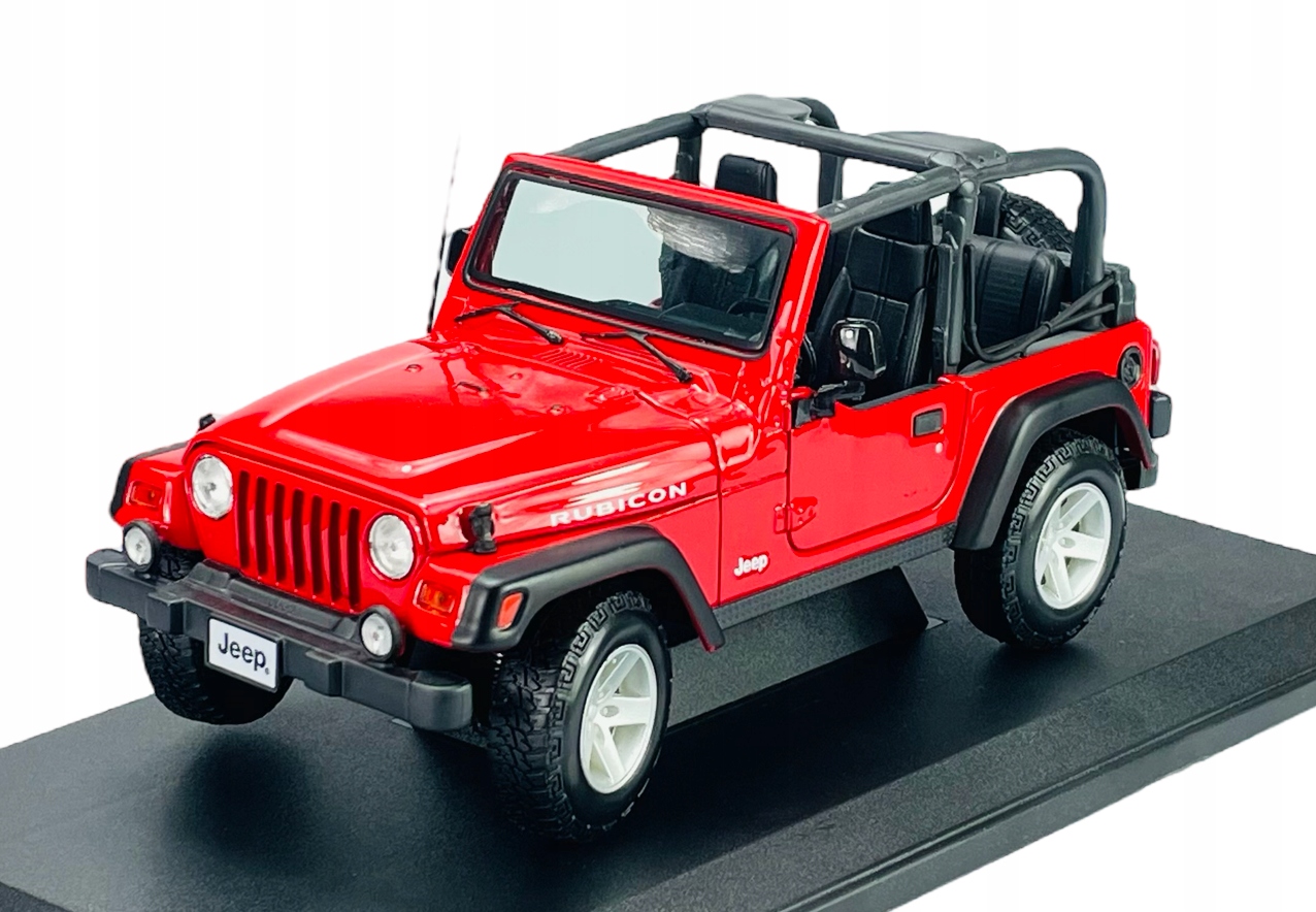 Maisto Jeep Wrangler Rubicon 1:18 Nový Kovový