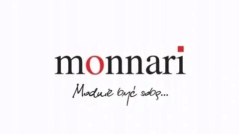 Monnari Torebka Aktówka Shopper Logo Kolor czarny