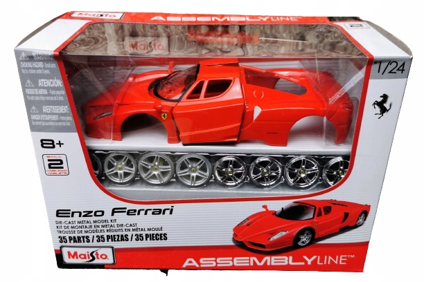 Maisto Enzo Ferrari 1:24 Kit Model do Składania