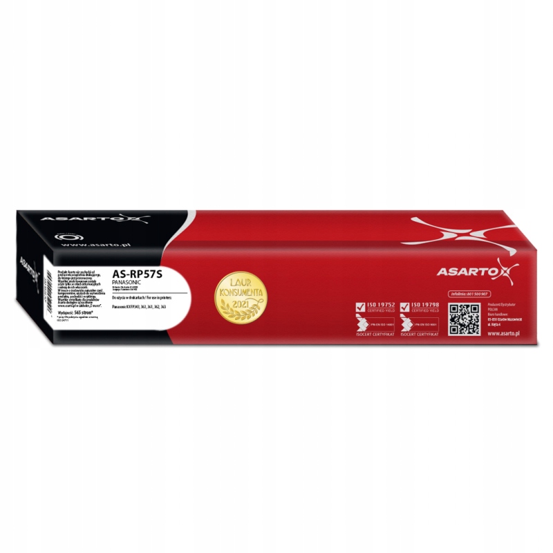 Taśma Asarto do Panasonic 57E KX-FA57E black single