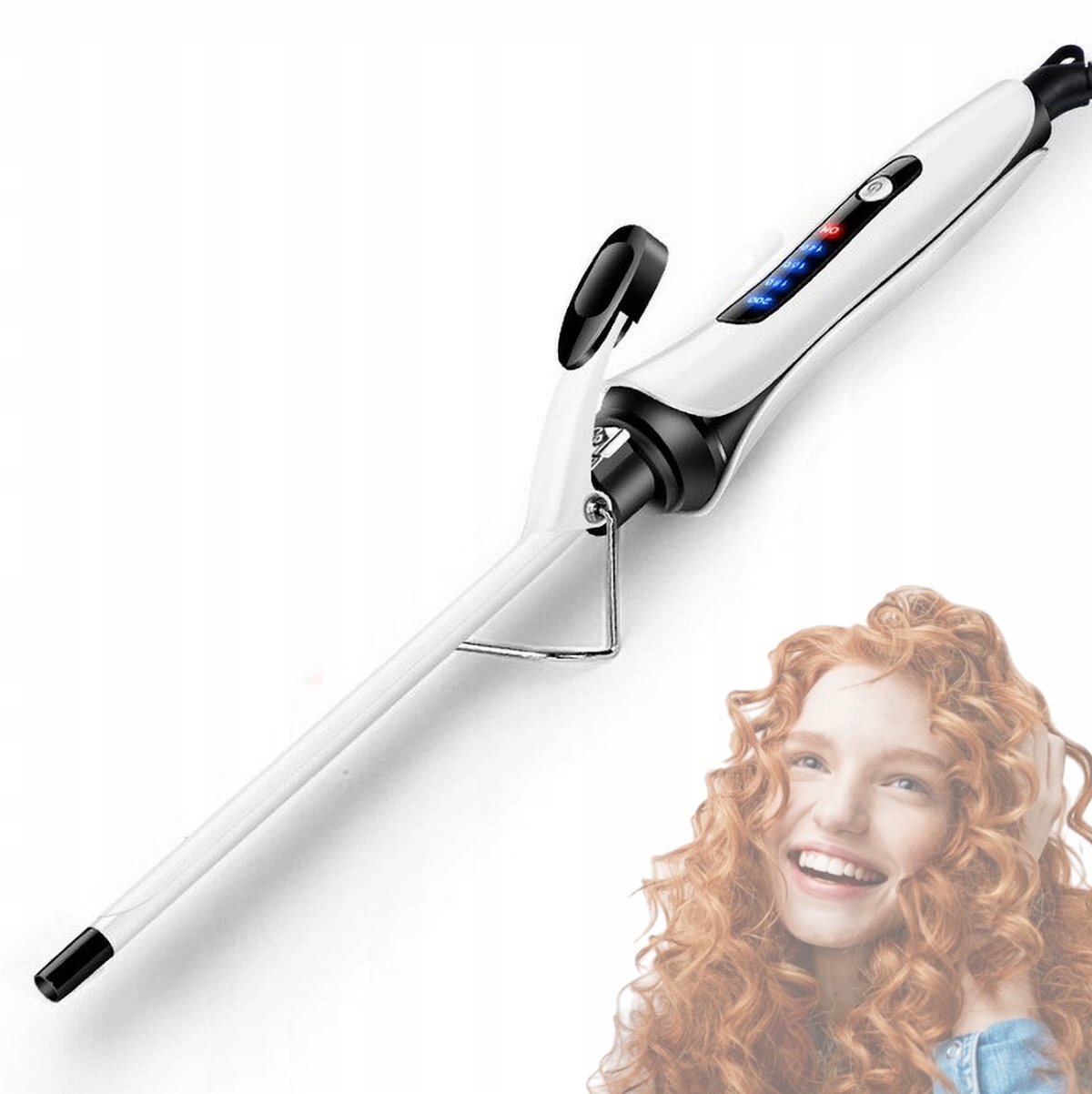 Lokówka Modny Lokówka 9MM Llokówka do włosów Ceramiczna lokówka