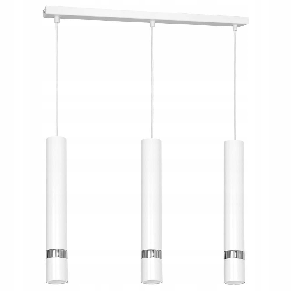 Trojitá závesná lampa na lište tuby Reno 9490 Luminex