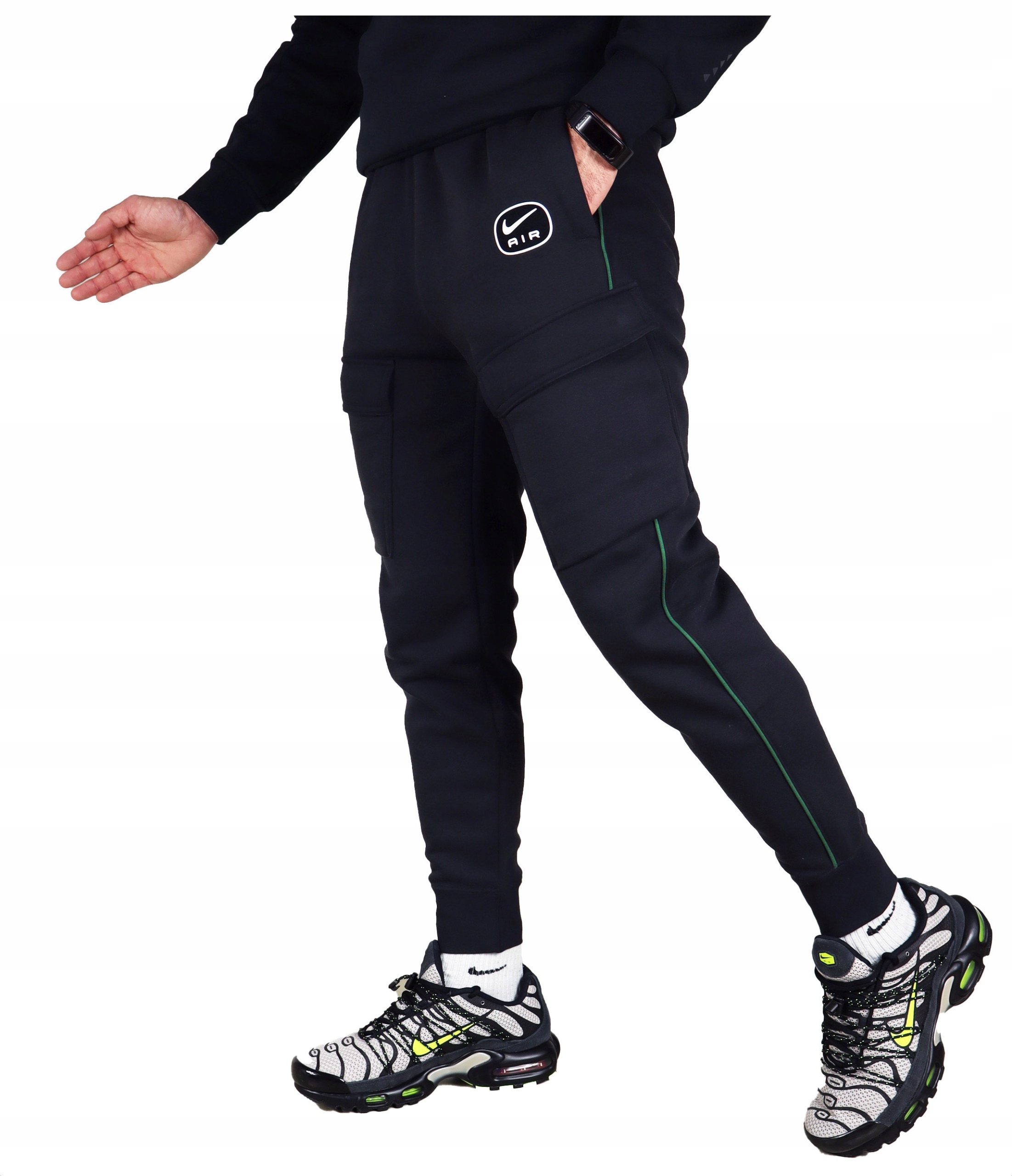 Nike Teplé Kapsáče Zimní tepláky Bavlna Fleece pánské tepláky Zima