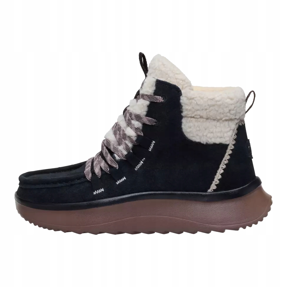 HeyDude Dámské teplé boty Kotníkové Boty Semišové Wendy Peak Apres Suede Cozy 40