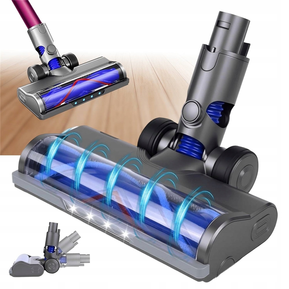 Turbokartáč Rotační S 4 Led Hubicemi Pro Vysavač V6 DC59 DC61 DC62 DC74