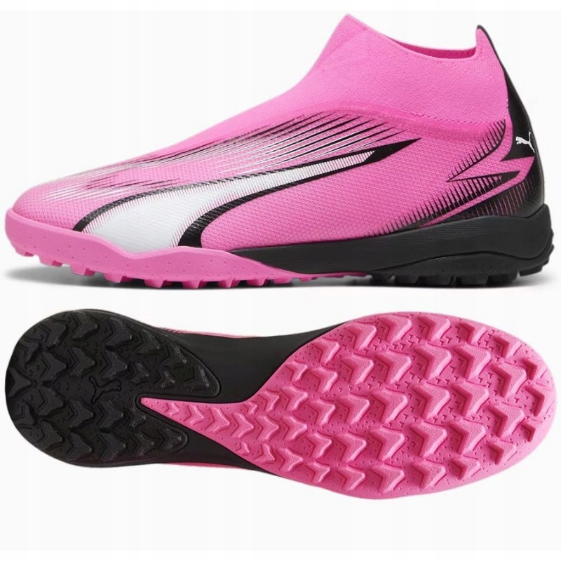 Fotbalová obuv Puma Ultra Match LL Tt poison pink/puma white/puma black