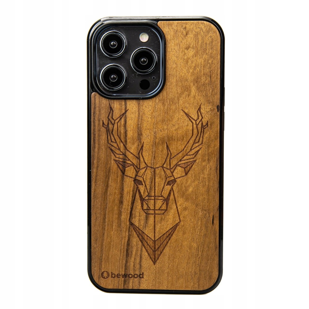 Pouzdro Bewood pro iPhone 15 Pro Max Jelen Imbuia