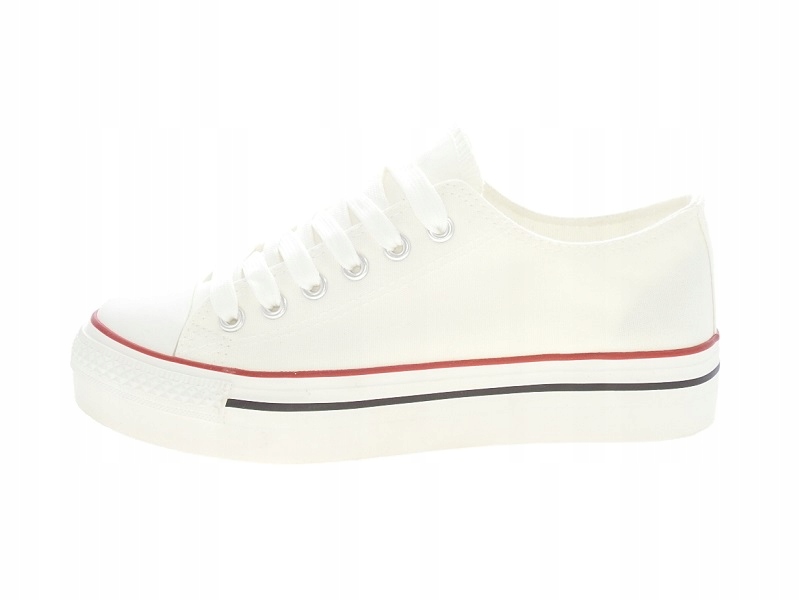 

Trampki na grubej podeszwie White r.36
