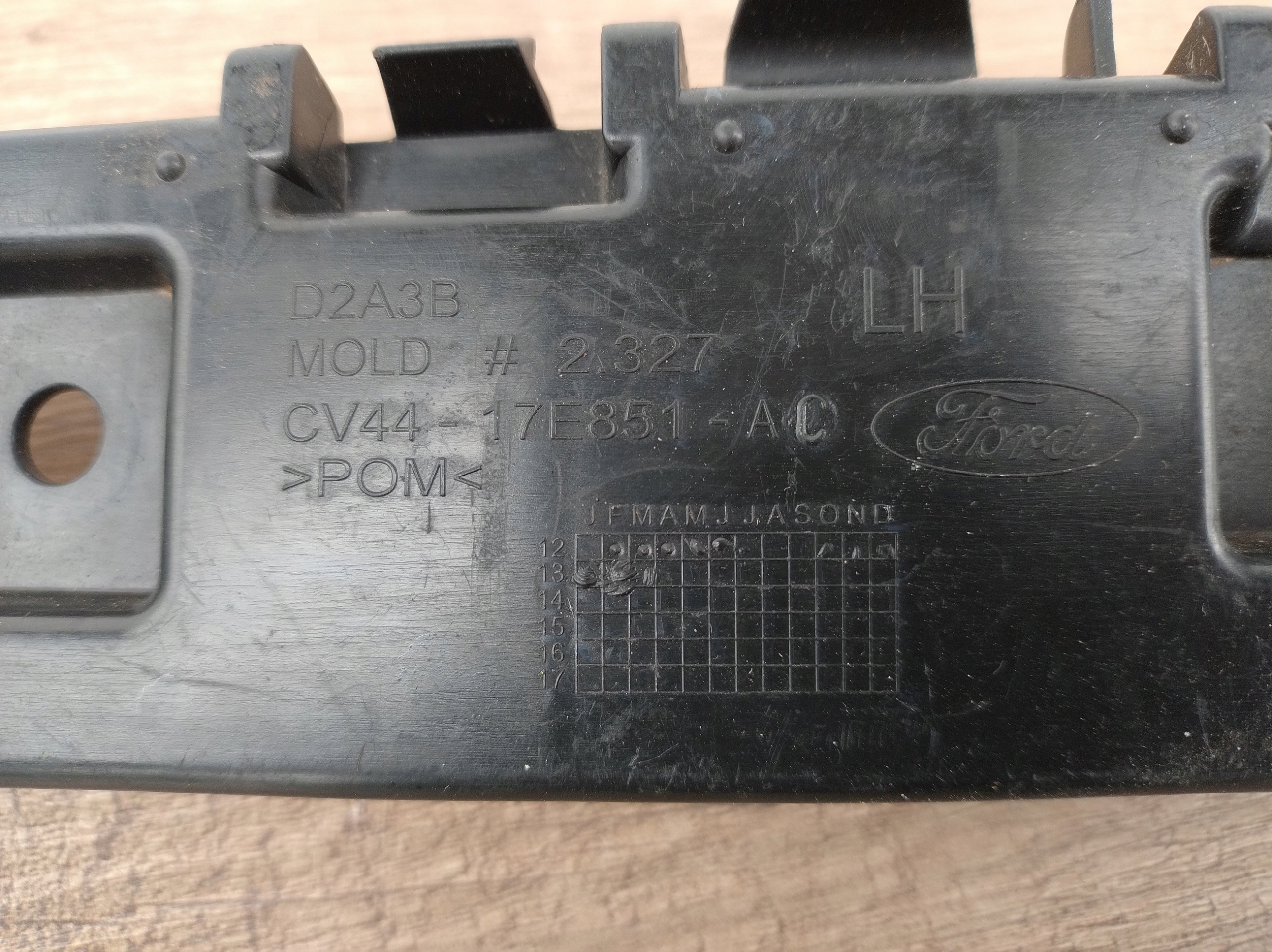 FORD KUGA MK2 bumper bracket left rear part holder CV44-17E851-AC K69/074