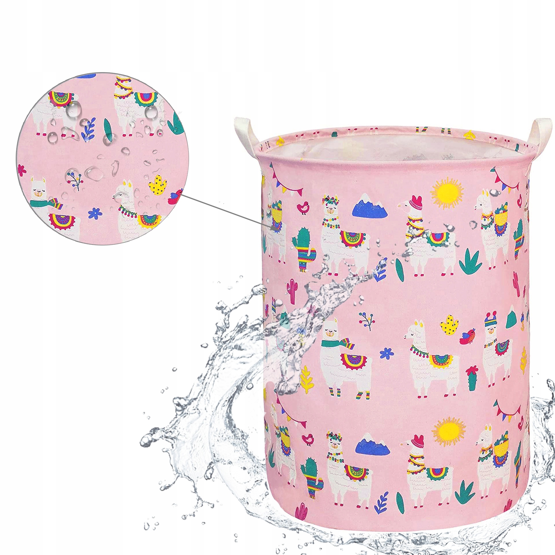 KOSZ NA ZABAWKI ORGANIZER WODOODPORNY DZIECI LAMA Marka SIPO