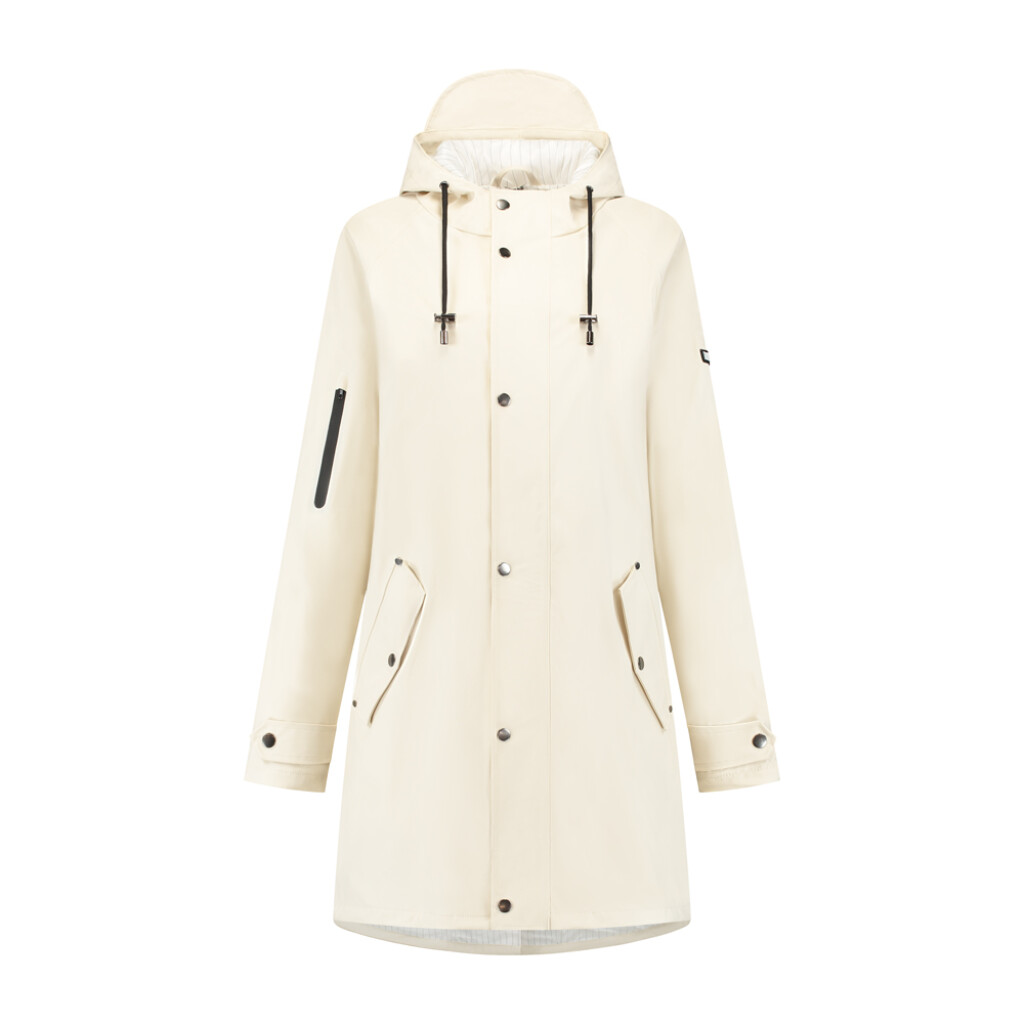 Dešťová bunda Mirage Rainfall Soft Touch M off-white