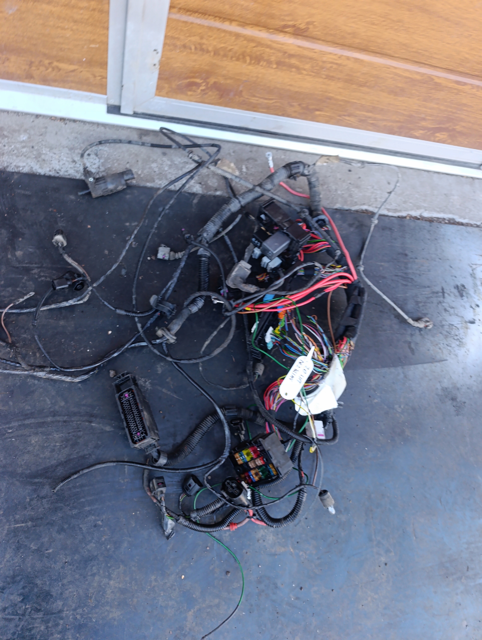 VW T5 LIFT 2.0 wiring bundle KOMORY of the engine under the window