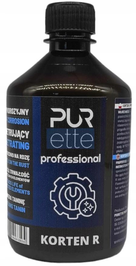 Znakomity Odrdzewiacz Korten R Neutralizator Rdzy 500ml