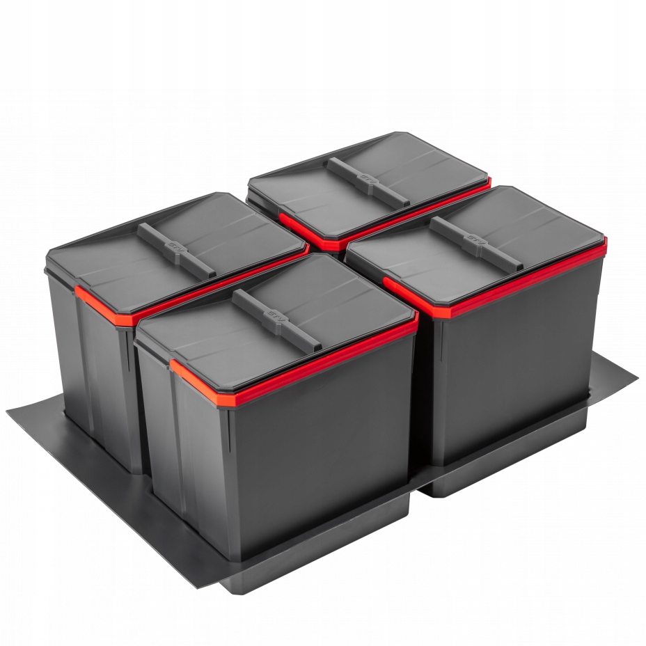 Levně Gtv Axispace Odpadkový Koš Třídící Šuplík 80 800 4X15L