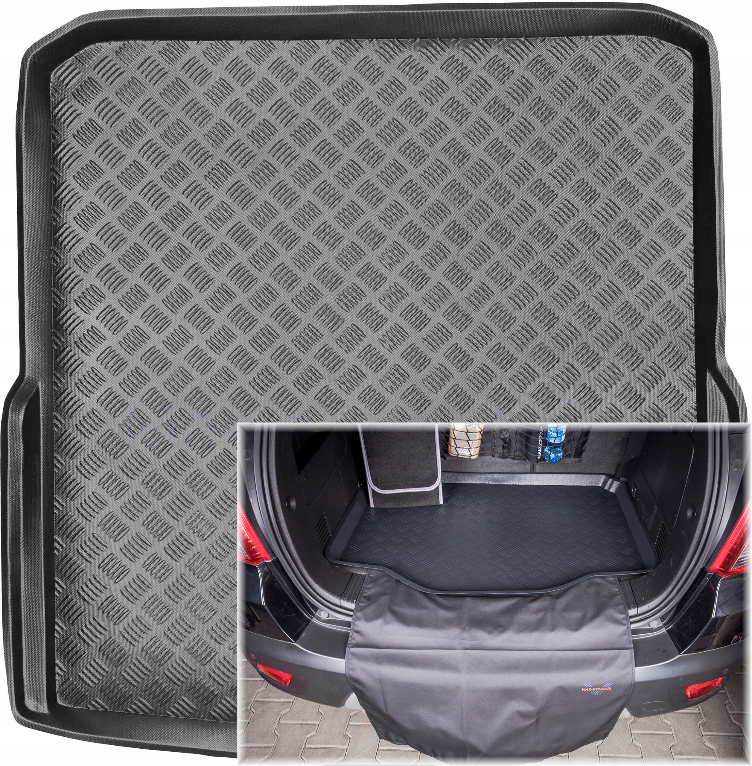 Škoda SuperB II Kombi 09-15 Mata Mix-plast kryt nárazníku