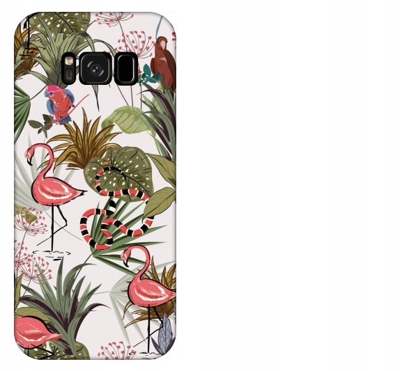 

Etui pokrowiec Samsung Galaxy S8 Flaming tukan dżu